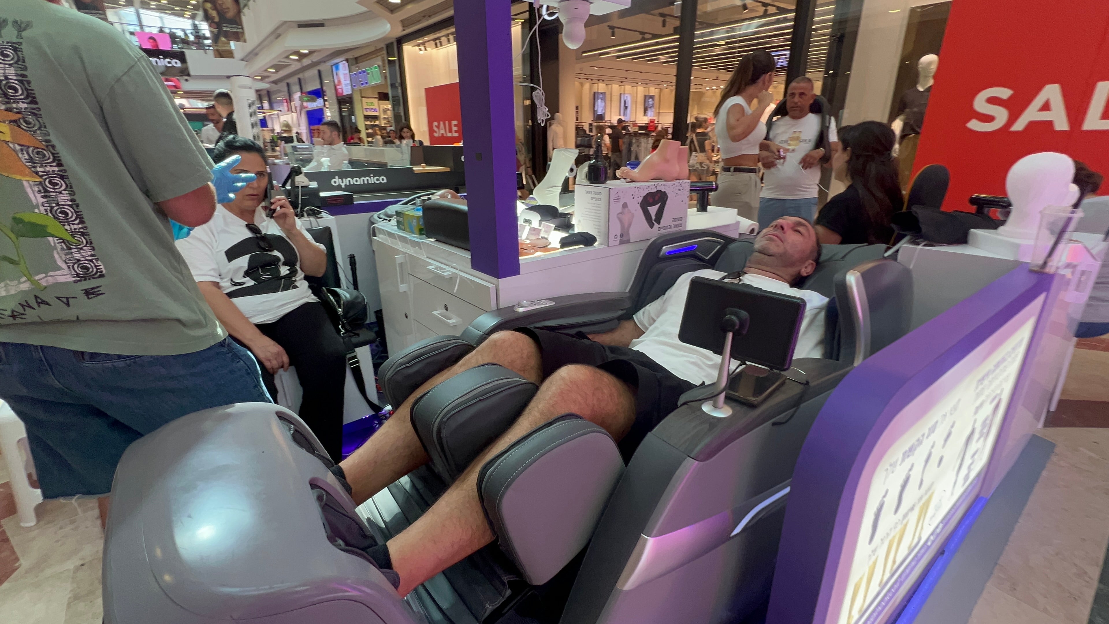 Full-body massage treatment packages pamper you in a Zero Gravity massage chair