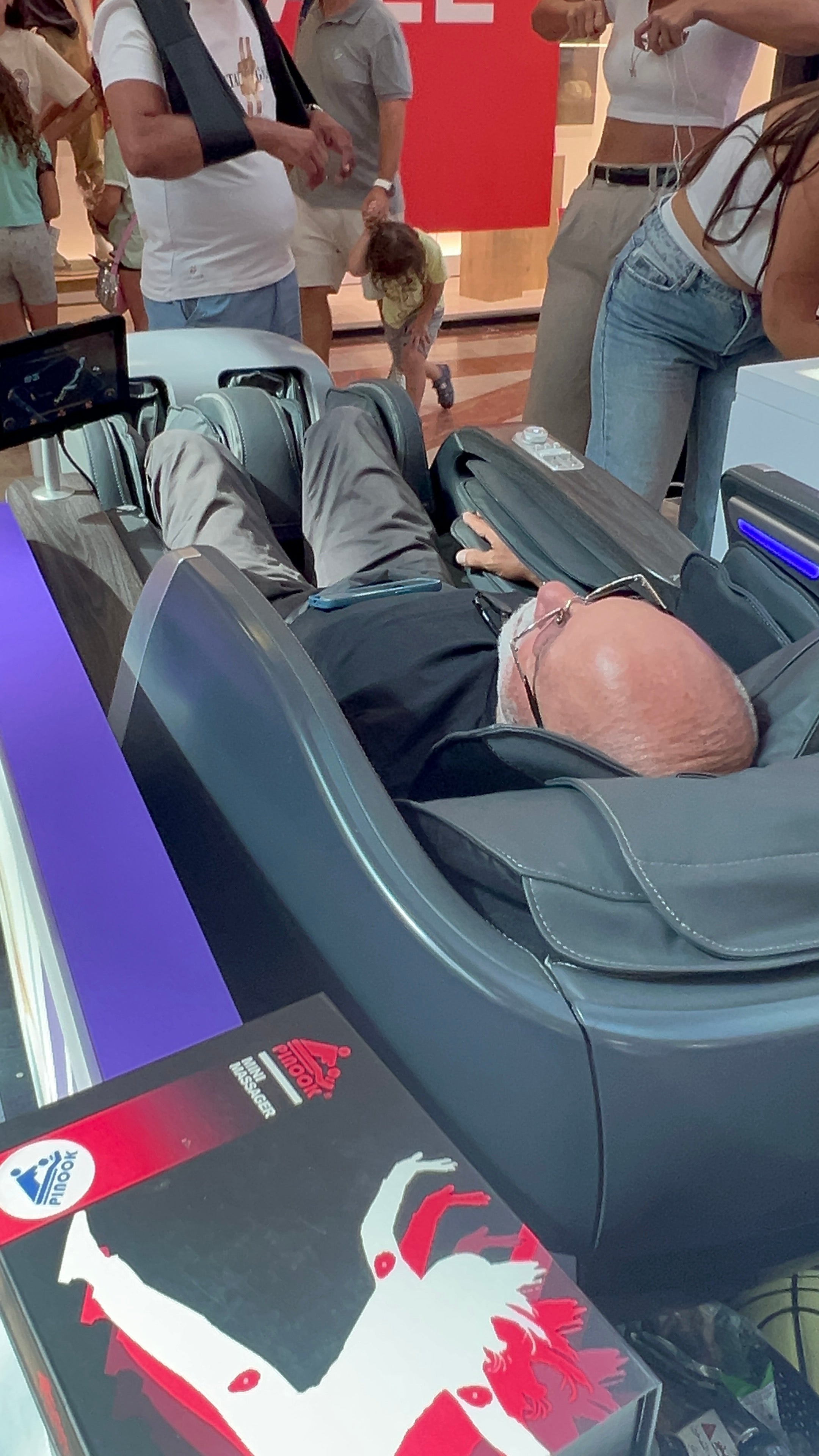 Full-body massage treatment packages pamper you in a Zero Gravity massage chair