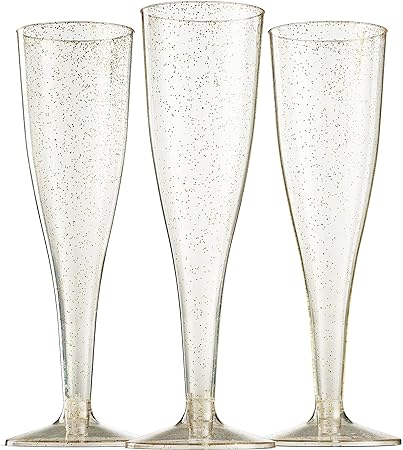 Fancy champagne glasses