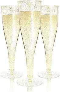 Fancy champagne glasses