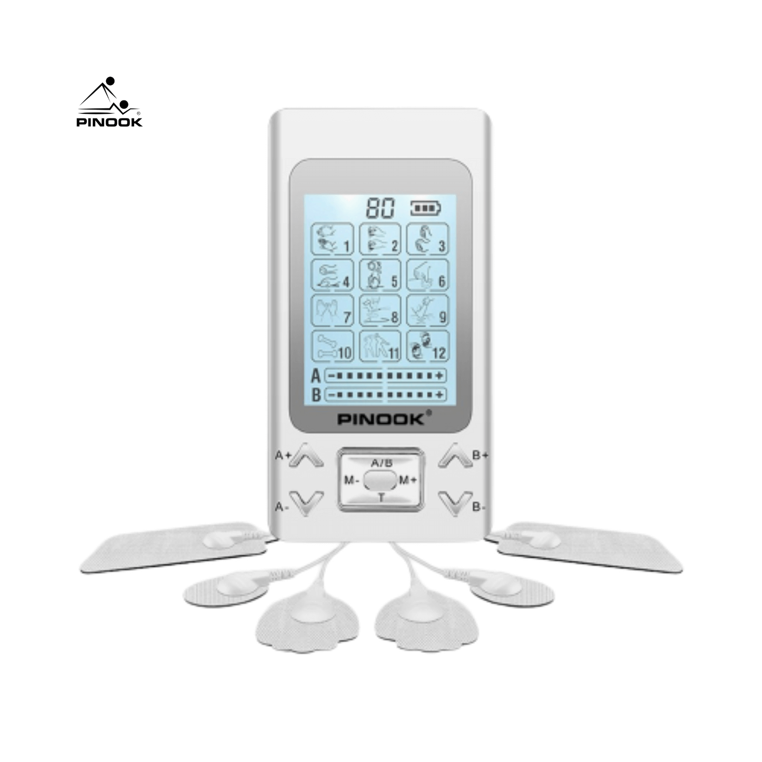 TENS + EMS device | TENS & EMS | For pain relief | Muscle strengthening | Premium massager