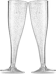 Fancy champagne glasses