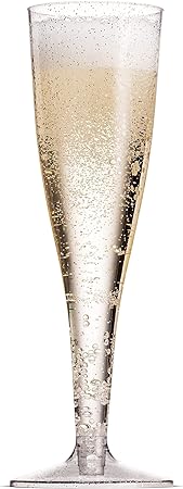 Fancy champagne glasses